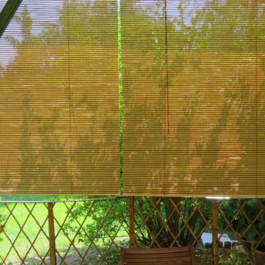 bambusz árnyékolás kültéren
